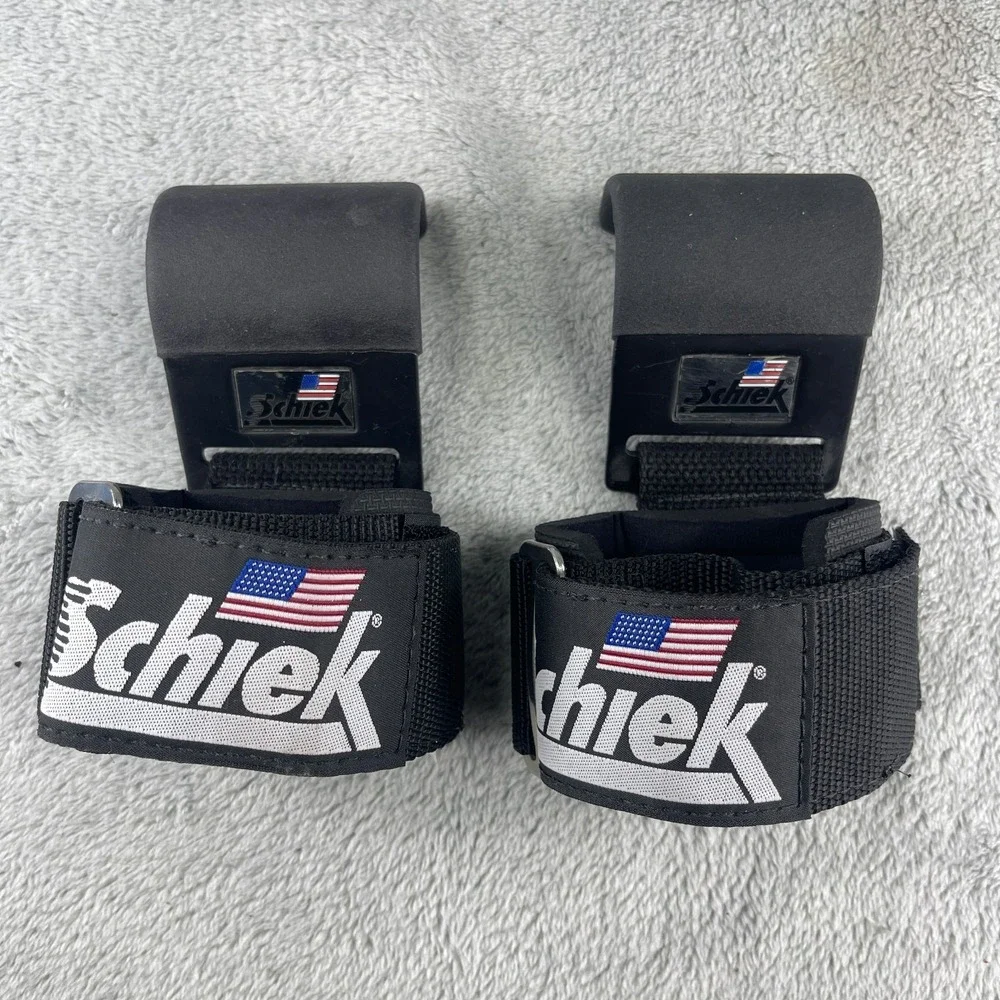 Schiek Power Lifting Hooks Gym Workout Strength Training